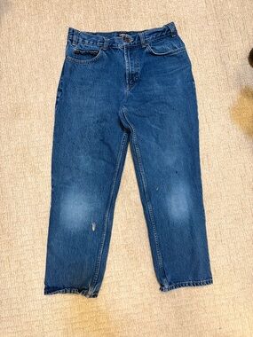 Kirkland Signature Men's Dark Blue Relaxed Jeans